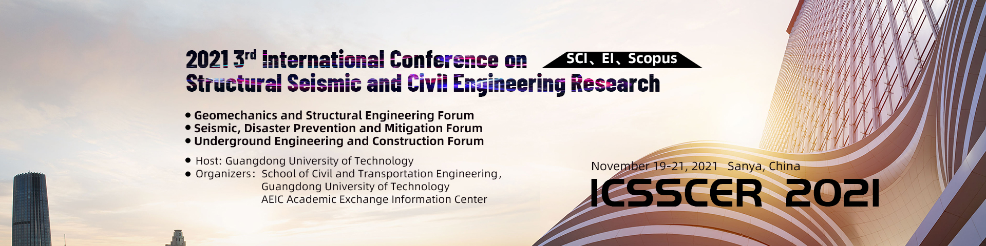 2021 3rd International Conference on Structural Seismic and Civil ...