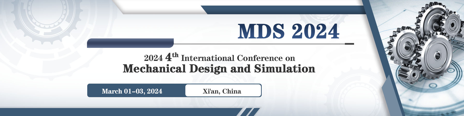 2024 4th International Conference On Mechanical Design And Simulation   347230804154910701 