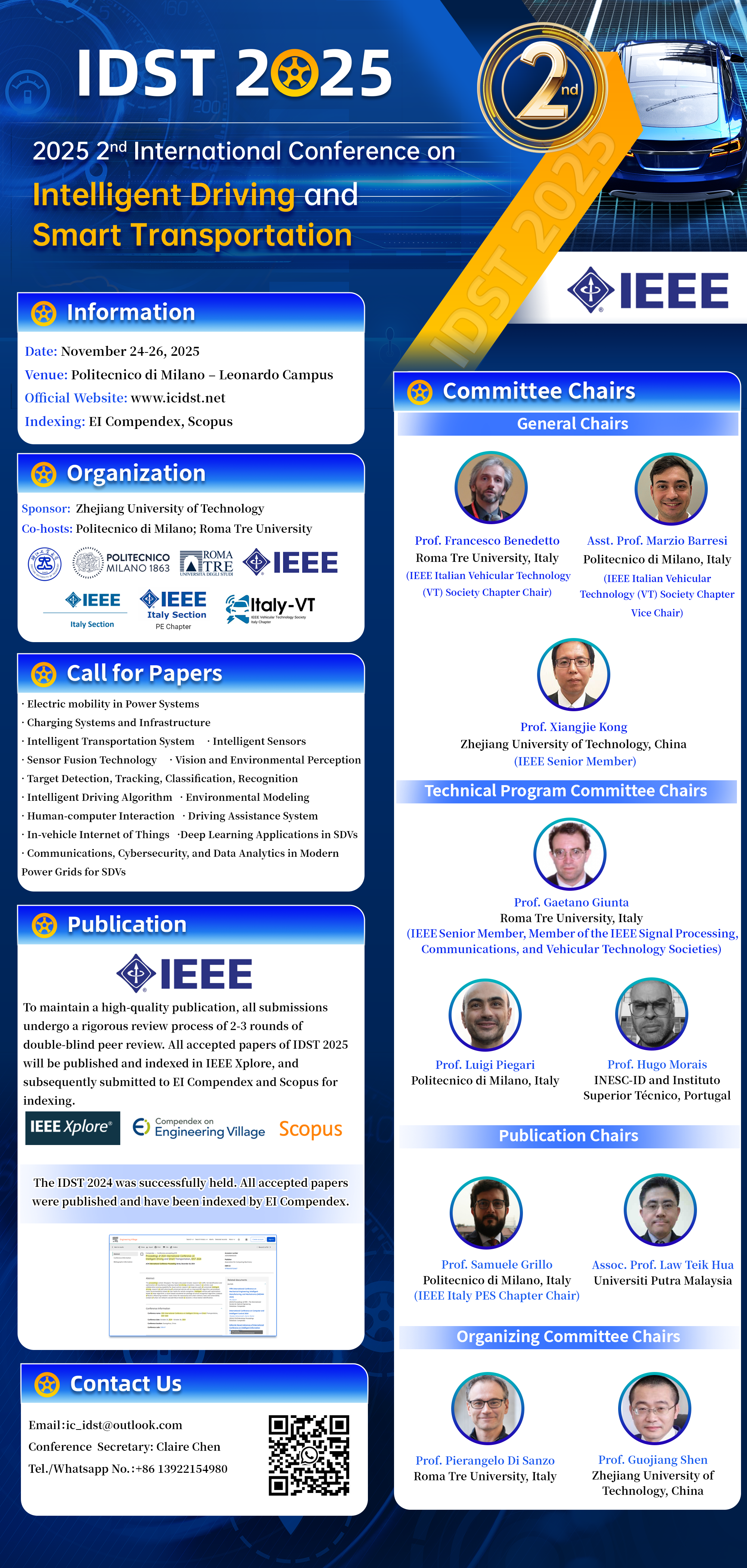 IDST 2025 in Italy