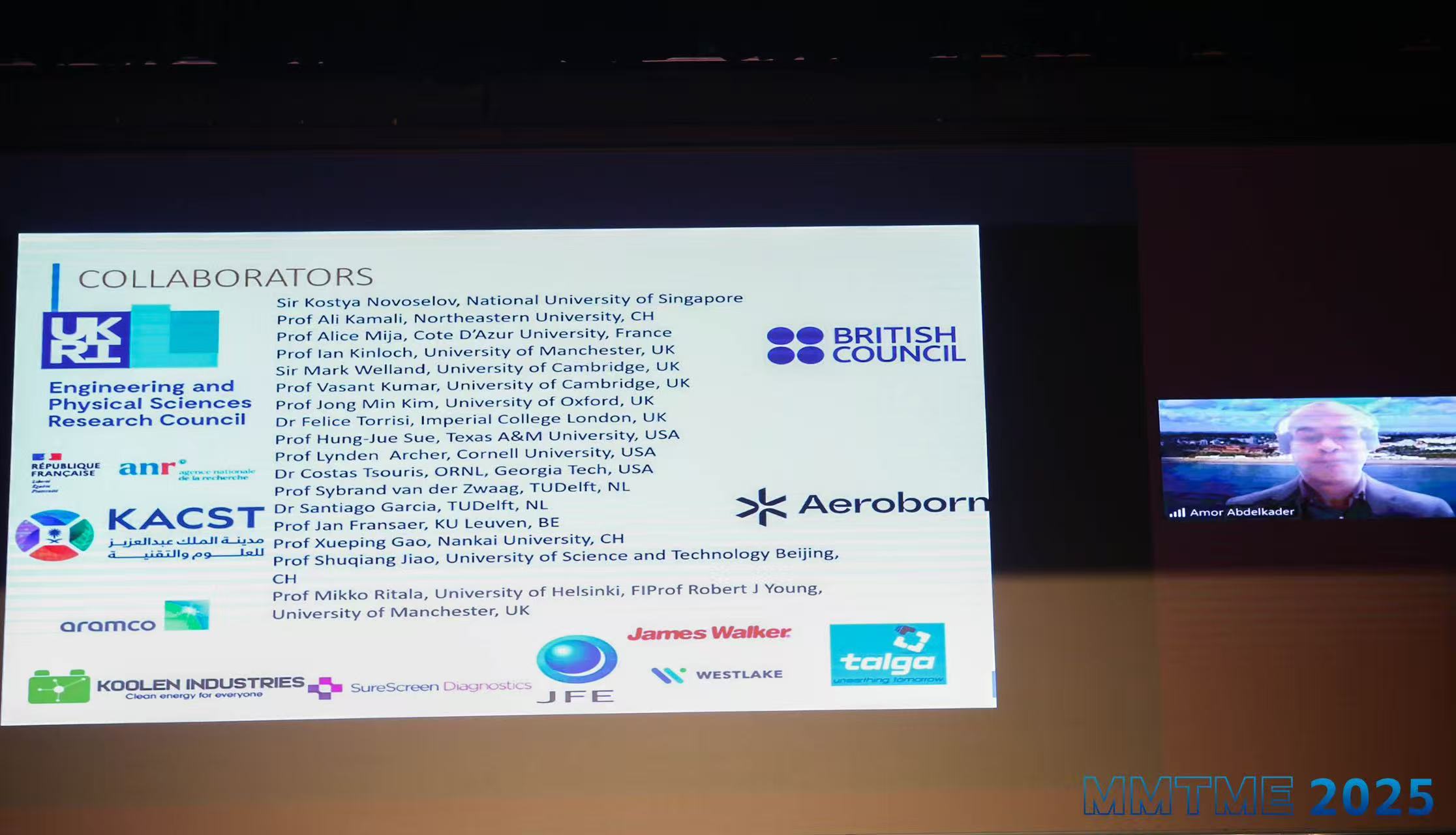 Assoc. Prof. Amor Abdelkader (Bournemouth University, UK)