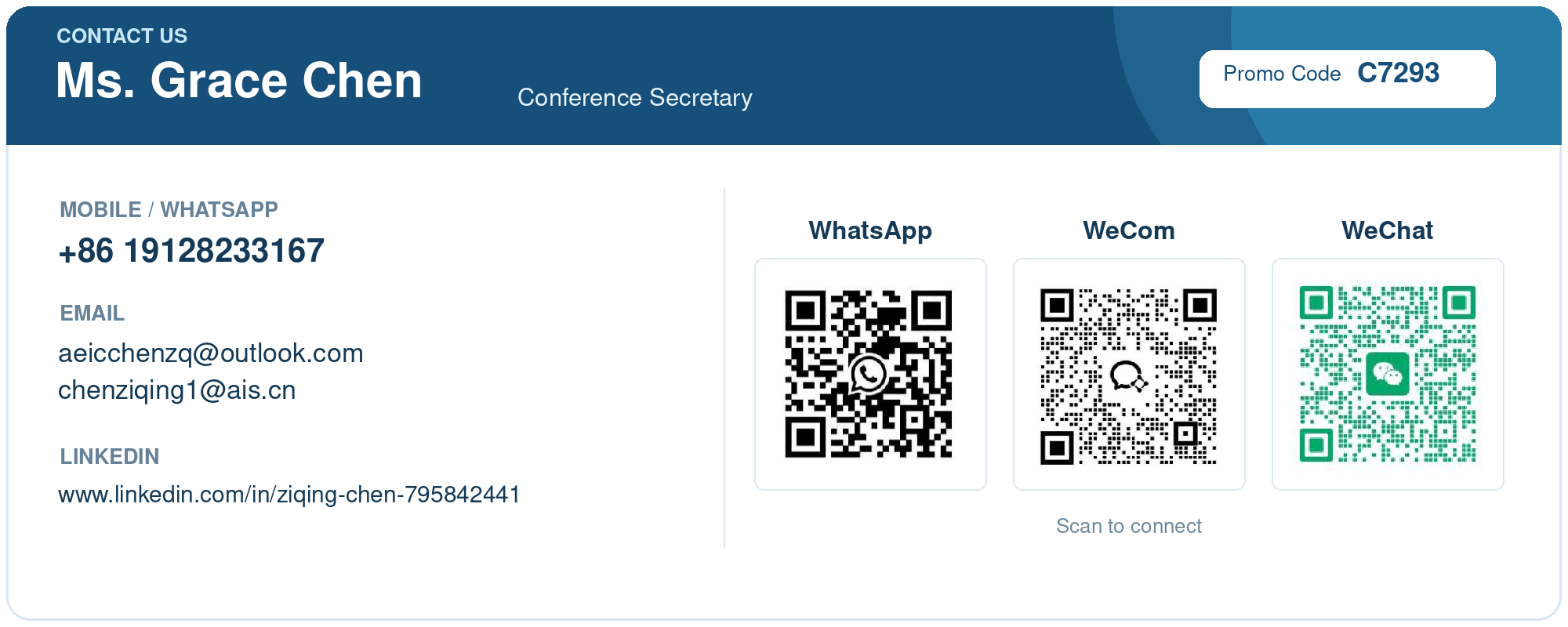 Contact Card